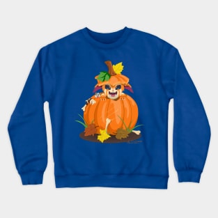 pumpkin gnar Crewneck Sweatshirt